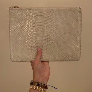 STELL & DOT :: Metallic Snakeskin Wallet/Clutch